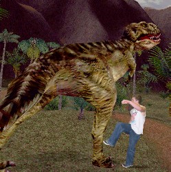 Tyrannosaurus Kickboxing ... Bobby