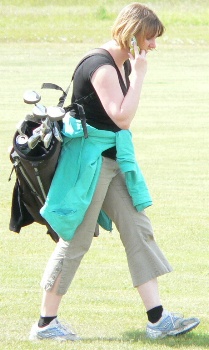 'I'm telling you ... I hit the ball REALLY FAR!'